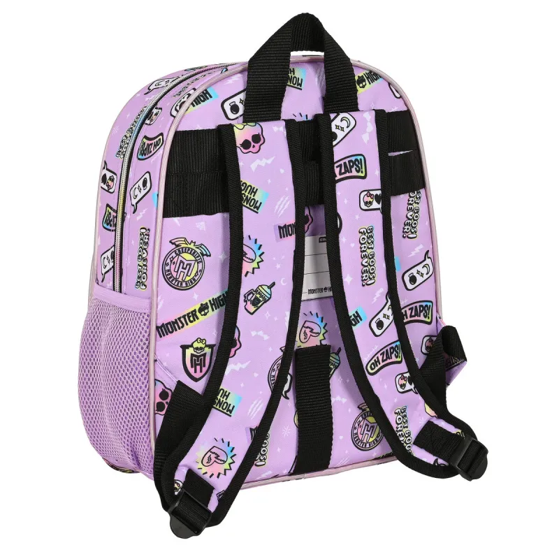 Школьный рюкзак Monster High Best boos Лиловый 28 x 34 x 10 cm